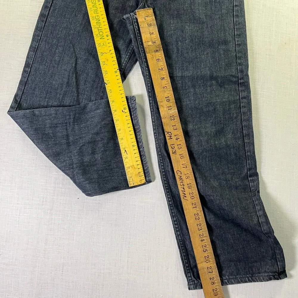 Levi's Boy Baggy 550 Jeans Husky 14 Wide Leg Skater Baggy Dark Relaxed Fit Denim